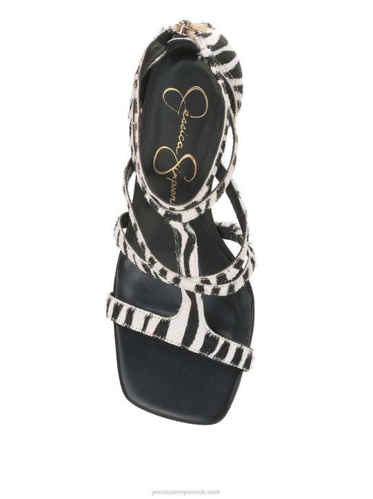 Aaralyn High Heel Sandal in ZebraJessica Simpson 6JRJ307