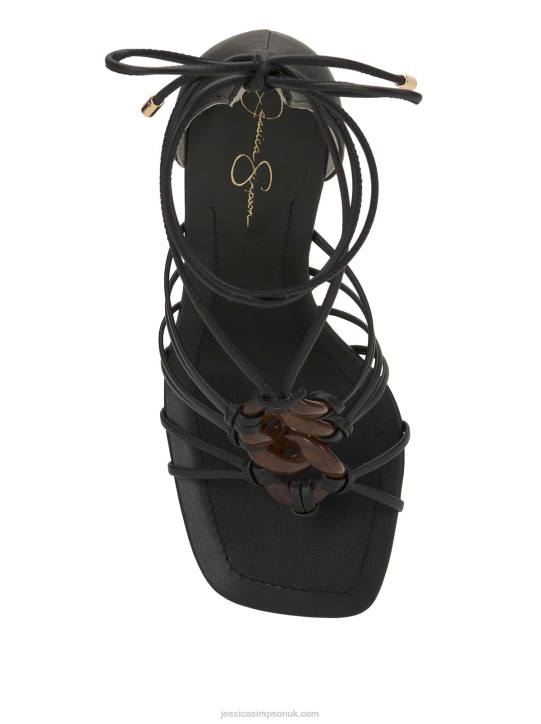 Achaia High Heel Sandal in BlackJessica Simpson 6JRJ294