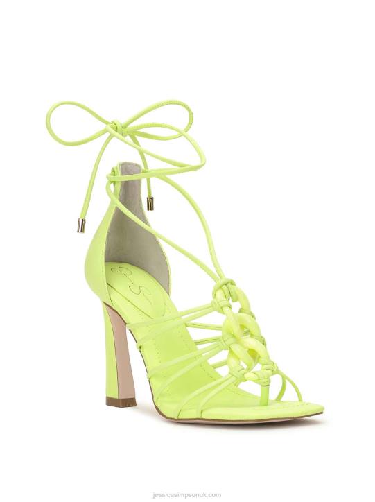 Achaia High Heel Sandal in Daquiri GreenJessica Simpson 6JRJ12
