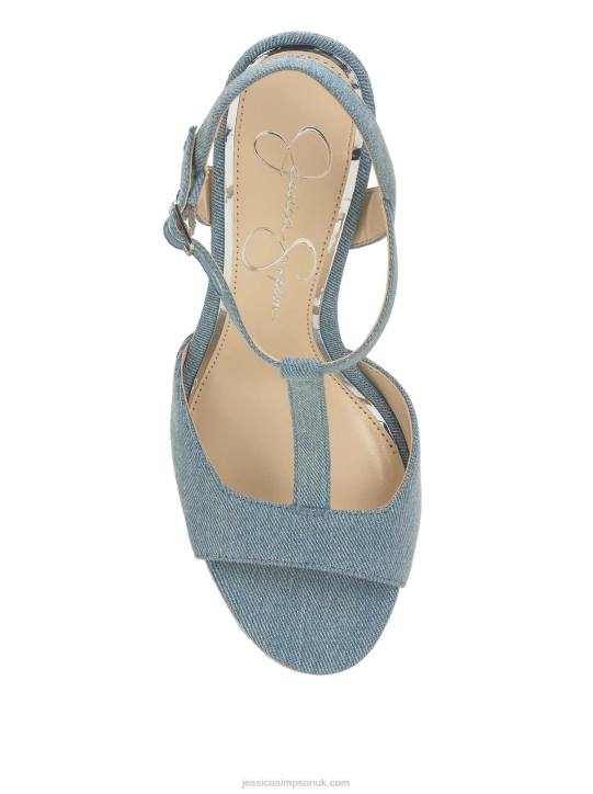 Ameeka Platform Sandal in DenimJessica Simpson 6JRJ177