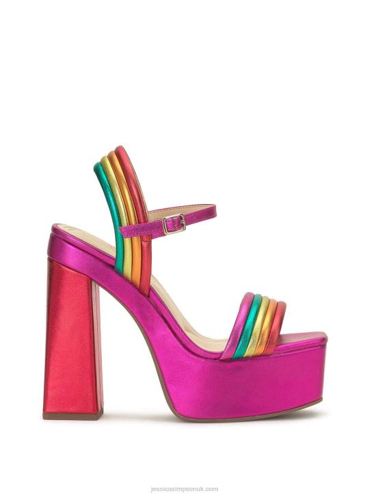 Bautista Platform Sandal in Pink ComboJessica Simpson 6JRJ23
