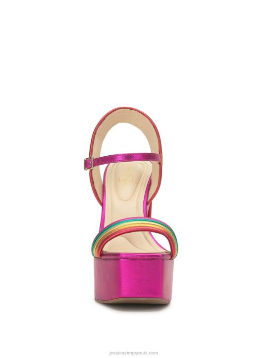 Bautista Platform Sandal in Pink ComboJessica Simpson 6JRJ23