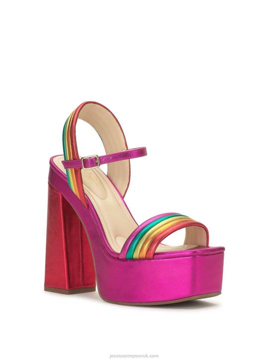 Bautista Platform Sandal in Pink ComboJessica Simpson 6JRJ23