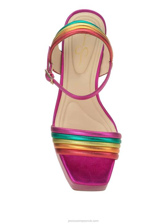 Bautista Platform Sandal in Pink ComboJessica Simpson 6JRJ23