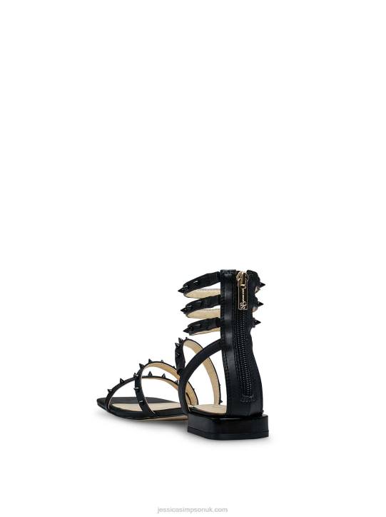 Cenedra Flat Sandal in BlackJessica Simpson 6JRJ101