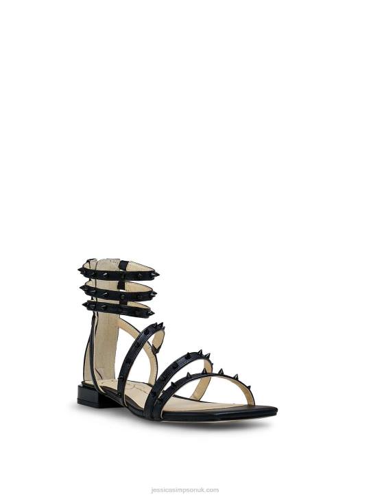 Cenedra Flat Sandal in BlackJessica Simpson 6JRJ101