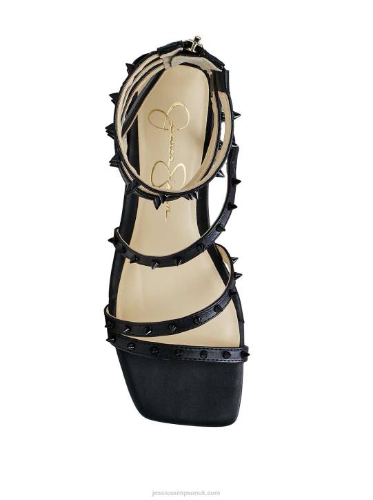 Cenedra Flat Sandal in BlackJessica Simpson 6JRJ101