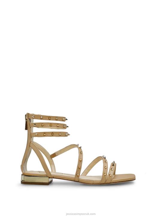 Cenedra Flat Sandal in BuffJessica Simpson 6JRJ117