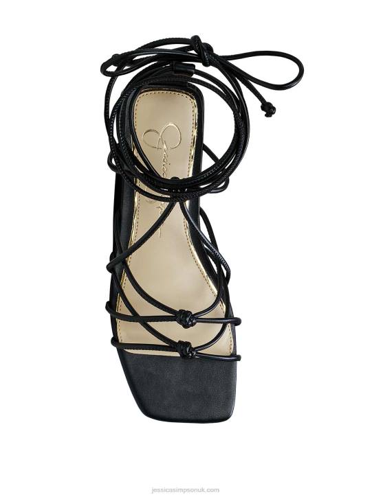 Chasca Flat Sandal in BlackJessica Simpson 6JRJ102