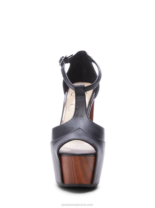 Dany T-Strap Platform Sandal in BlackJessica Simpson 6JRJ232