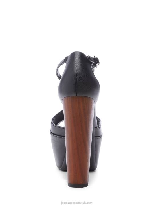 Dany T-Strap Platform Sandal in BlackJessica Simpson 6JRJ232
