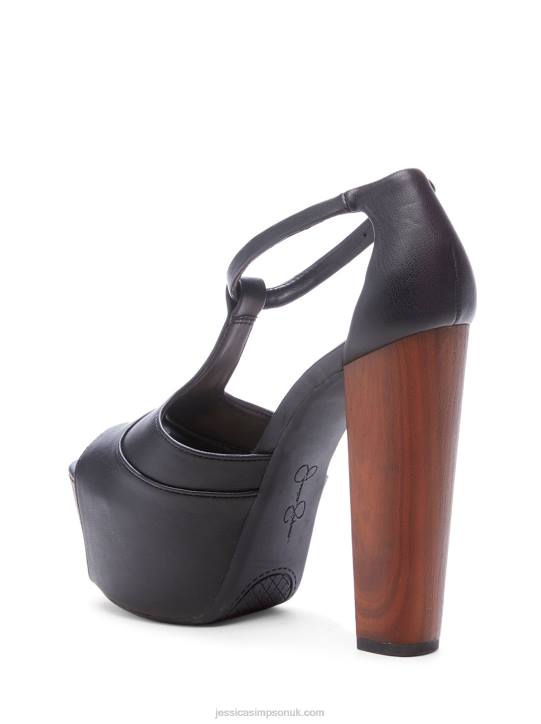 Dany T-Strap Platform Sandal in BlackJessica Simpson 6JRJ232