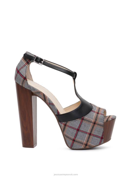 Dany T-Strap Platform Sandal in PlaidJessica Simpson 6JRJ228