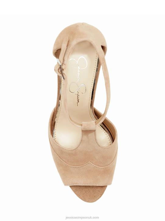 Dany T-Strap Platform Sandal in SandJessica Simpson 6JRJ29
