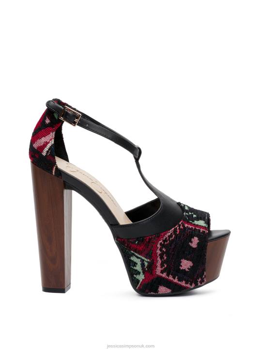 Dany T-Strap Platform Sandal in TapestryJessica Simpson 6JRJ226