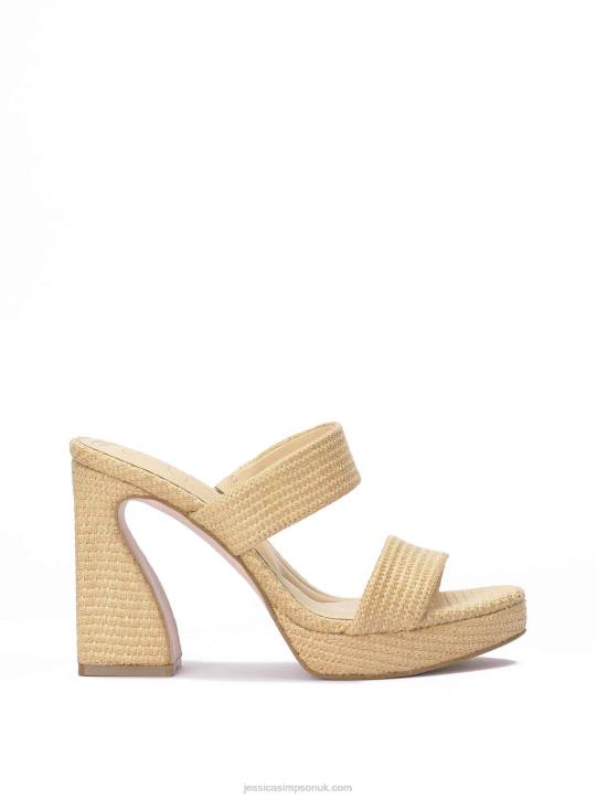 Diza Platform Sandal in NaturalJessica Simpson 6JRJ34
