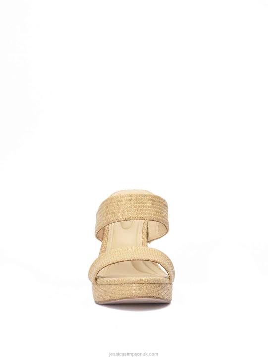 Diza Platform Sandal in NaturalJessica Simpson 6JRJ34