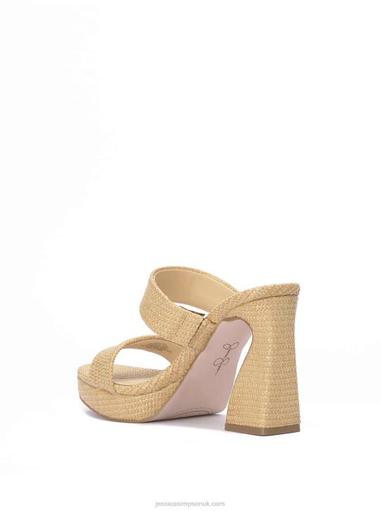 Diza Platform Sandal in NaturalJessica Simpson 6JRJ34