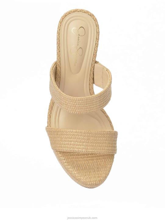 Diza Platform Sandal in NaturalJessica Simpson 6JRJ34