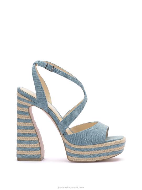 Dosia Platform Sandal in BlueJessica Simpson 6JRJ183
