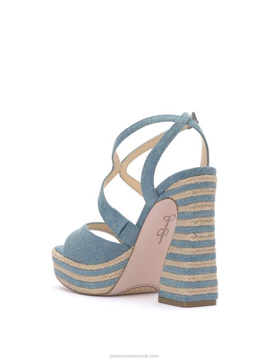 Dosia Platform Sandal in BlueJessica Simpson 6JRJ183