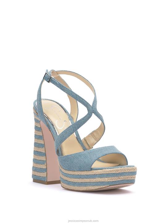 Dosia Platform Sandal in BlueJessica Simpson 6JRJ183