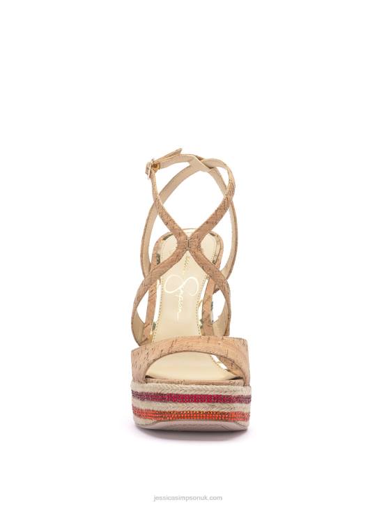 Dosia Platform Sandal in NaturalJessica Simpson 6JRJ22