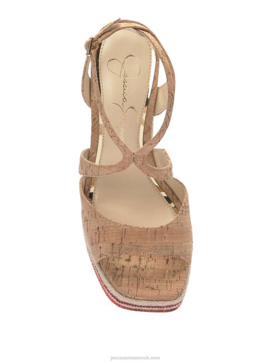 Dosia Platform Sandal in NaturalJessica Simpson 6JRJ22