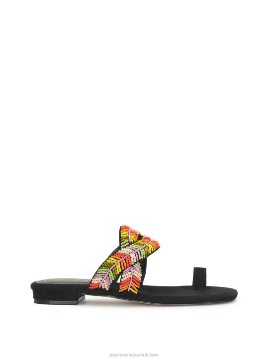 Gapriella Braided Sandal in Black MultiJessica Simpson 6JRJ273