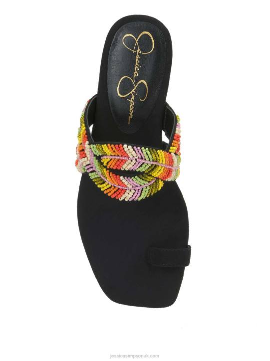 Gapriella Braided Sandal in Black MultiJessica Simpson 6JRJ273