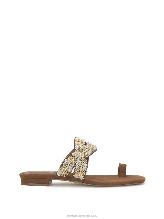 Gapriella Braided Sandal in TobaccoJessica Simpson 6JRJ277