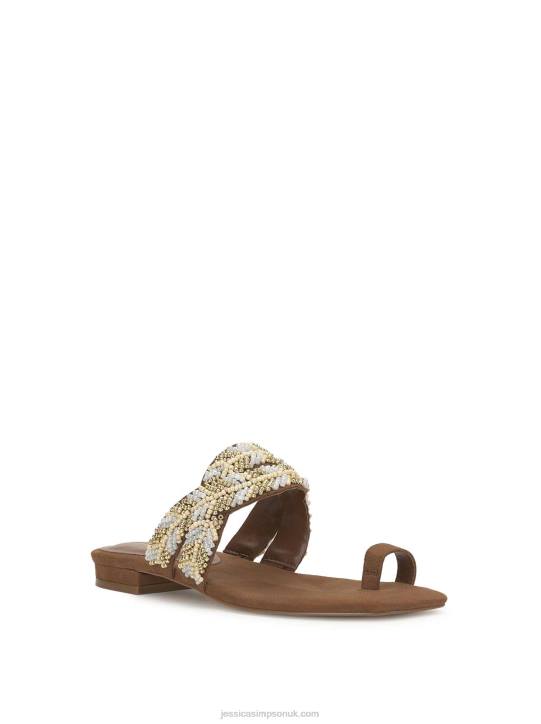 Gapriella Braided Sandal in TobaccoJessica Simpson 6JRJ277