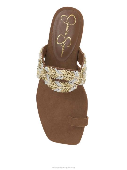 Gapriella Braided Sandal in TobaccoJessica Simpson 6JRJ277
