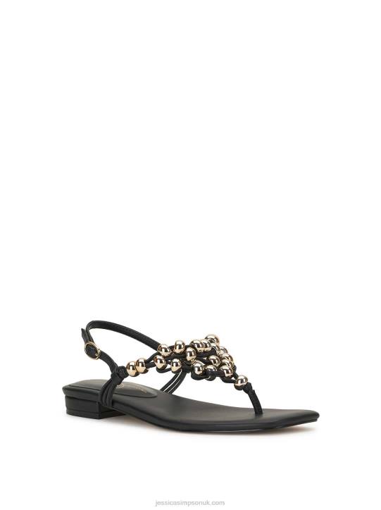 Gilyria Flat Sandal in BlackJessica Simpson 6JRJ105
