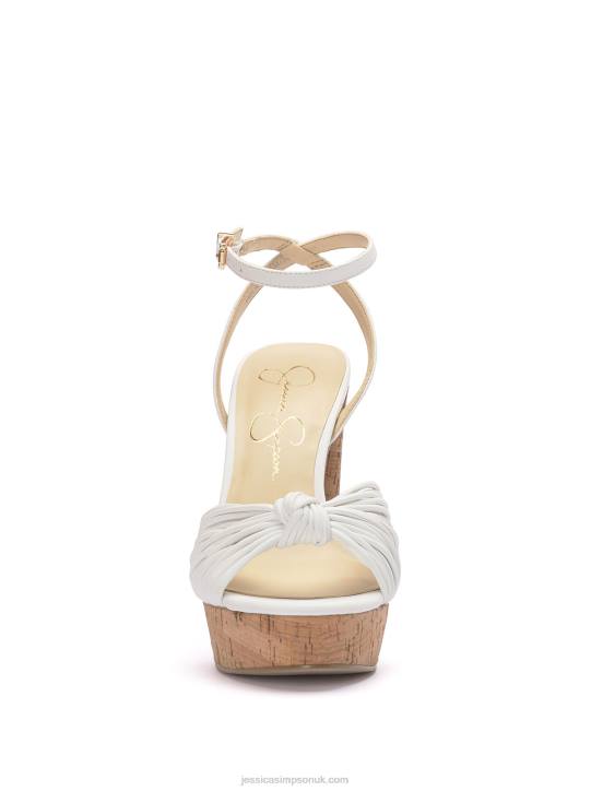 Immie Platform Sandal in WhiteJessica Simpson 6JRJ13
