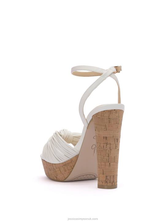 Immie Platform Sandal in WhiteJessica Simpson 6JRJ13