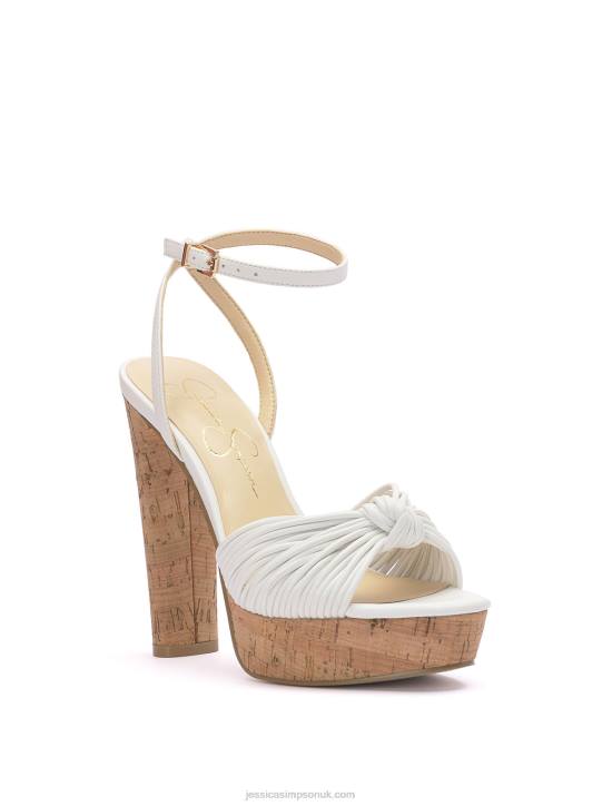 Immie Platform Sandal in WhiteJessica Simpson 6JRJ13