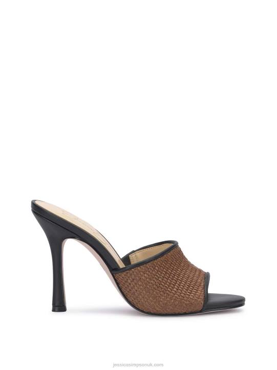 Kaveri High Heel Sandal in Dark NaturalJessica Simpson 6JRJ321