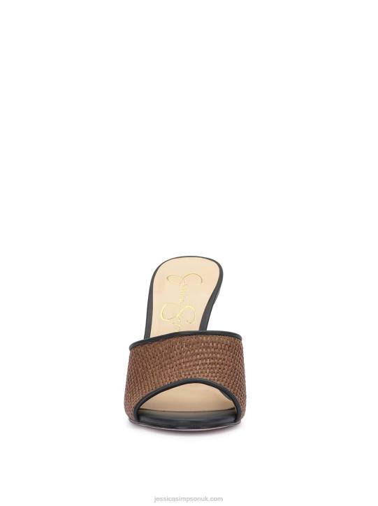 Kaveri High Heel Sandal in Dark NaturalJessica Simpson 6JRJ321