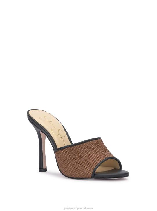 Kaveri High Heel Sandal in Dark NaturalJessica Simpson 6JRJ321