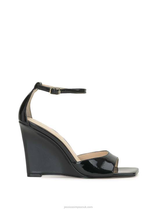 Leehi Wedge Sandal in BlackJessica Simpson 6JRJ295