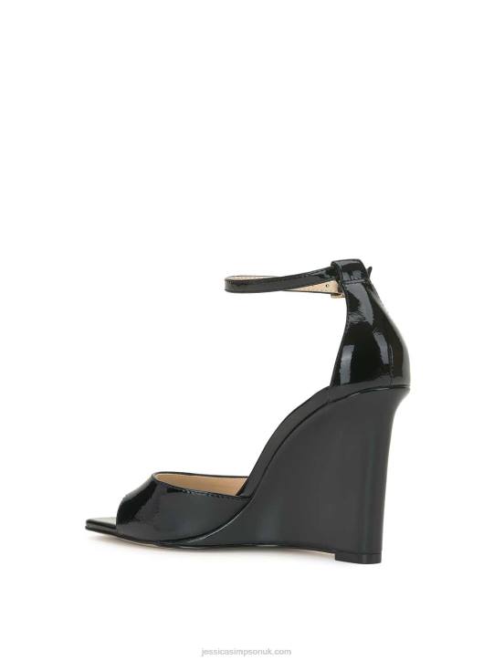 Leehi Wedge Sandal in BlackJessica Simpson 6JRJ295