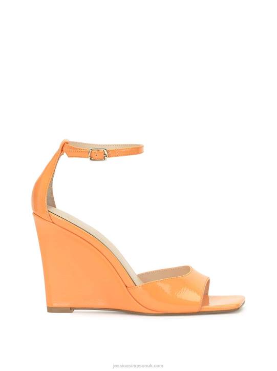 Leehi Wedge Sandal in Mango SorbetJessica Simpson 6JRJ286