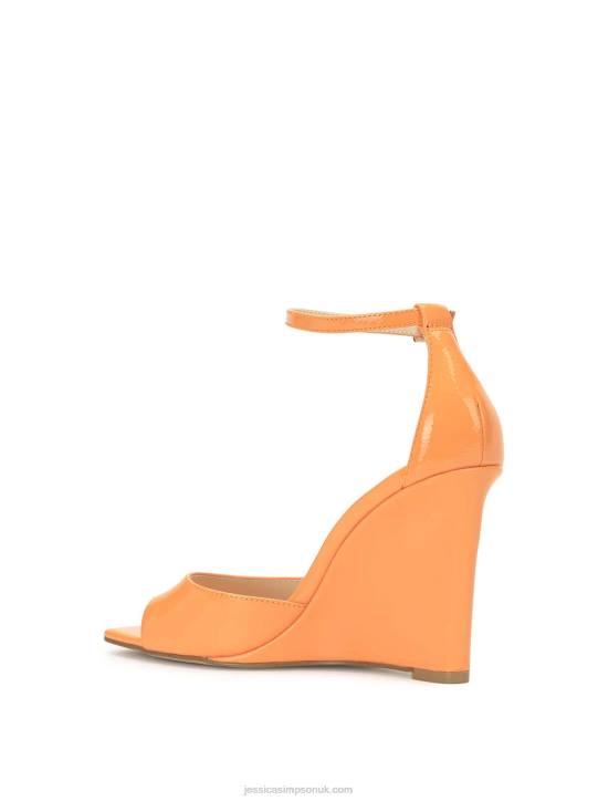 Leehi Wedge Sandal in Mango SorbetJessica Simpson 6JRJ286