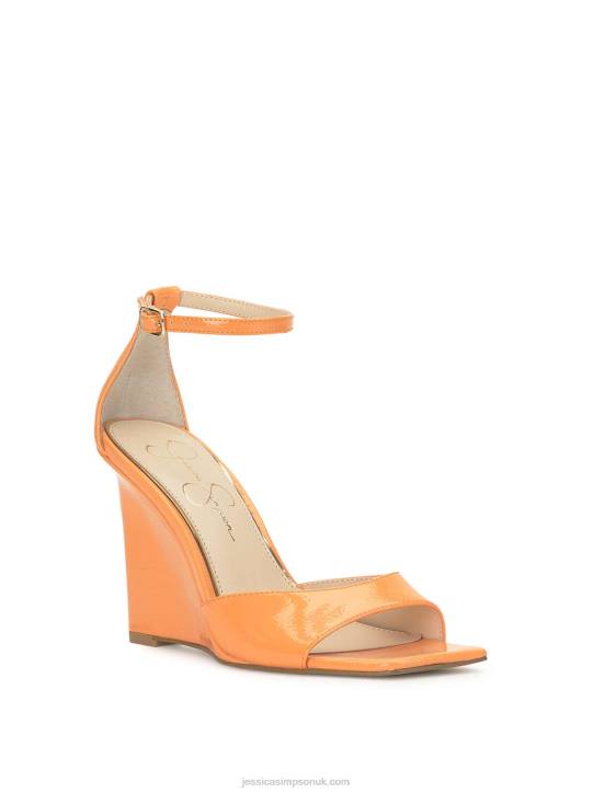 Leehi Wedge Sandal in Mango SorbetJessica Simpson 6JRJ286