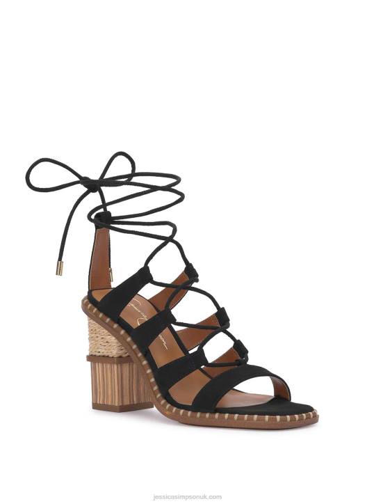 Lonor High Heel Sandal in BlackJessica Simpson 6JRJ282