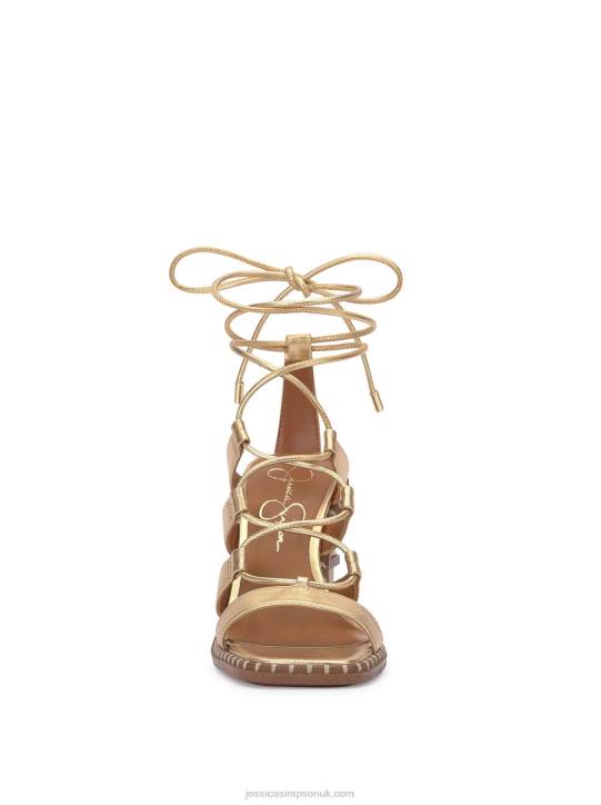 Lonor High Heel Sandal in GoldJessica Simpson 6JRJ276