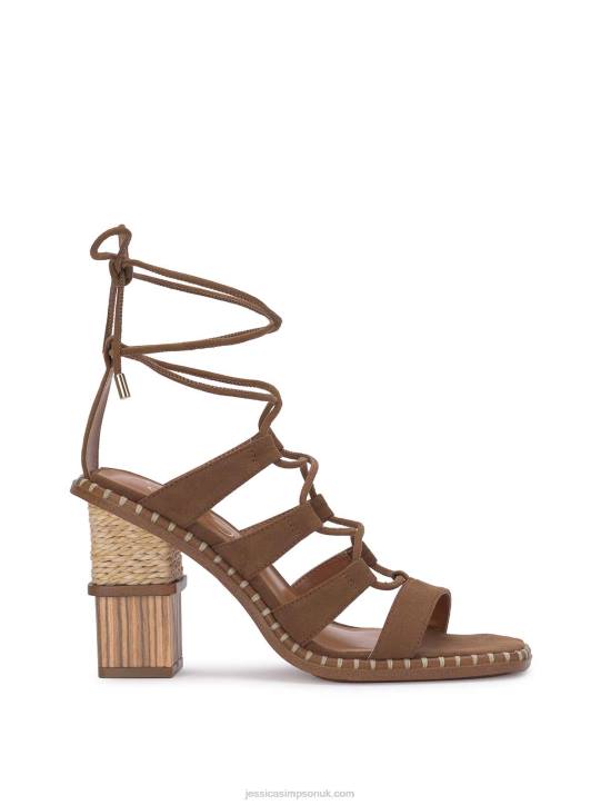 Lonor High Heel Sandal in TobaccoJessica Simpson 6JRJ278