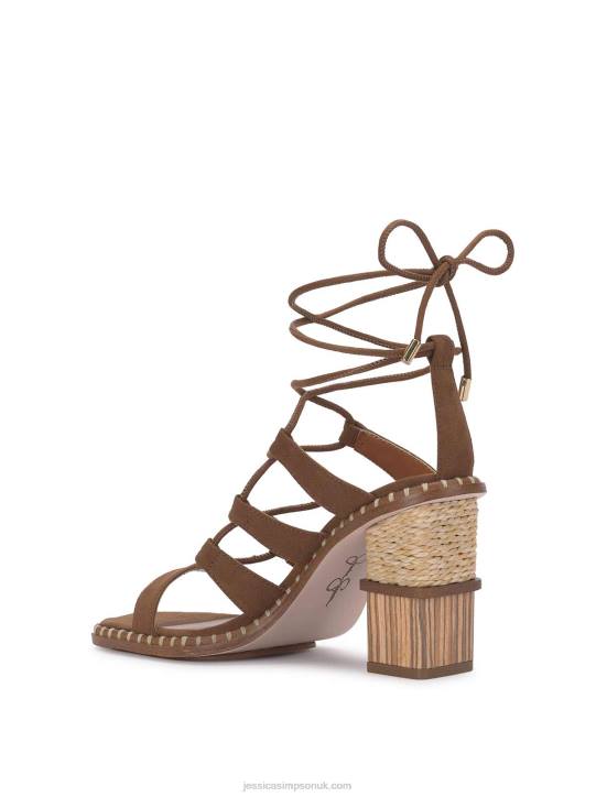 Lonor High Heel Sandal in TobaccoJessica Simpson 6JRJ278