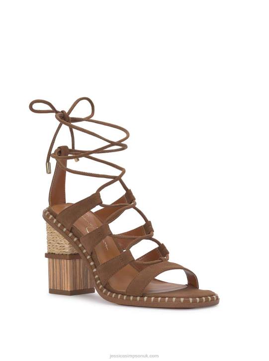 Lonor High Heel Sandal in TobaccoJessica Simpson 6JRJ278